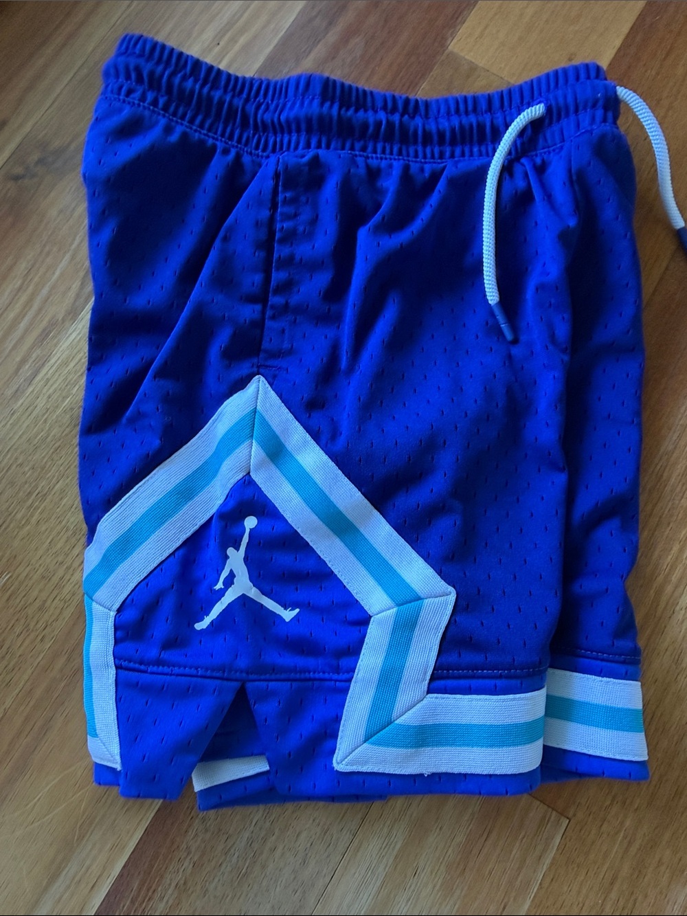 Jordan Boys' Royal Blue Jumpman Mesh Shorts S